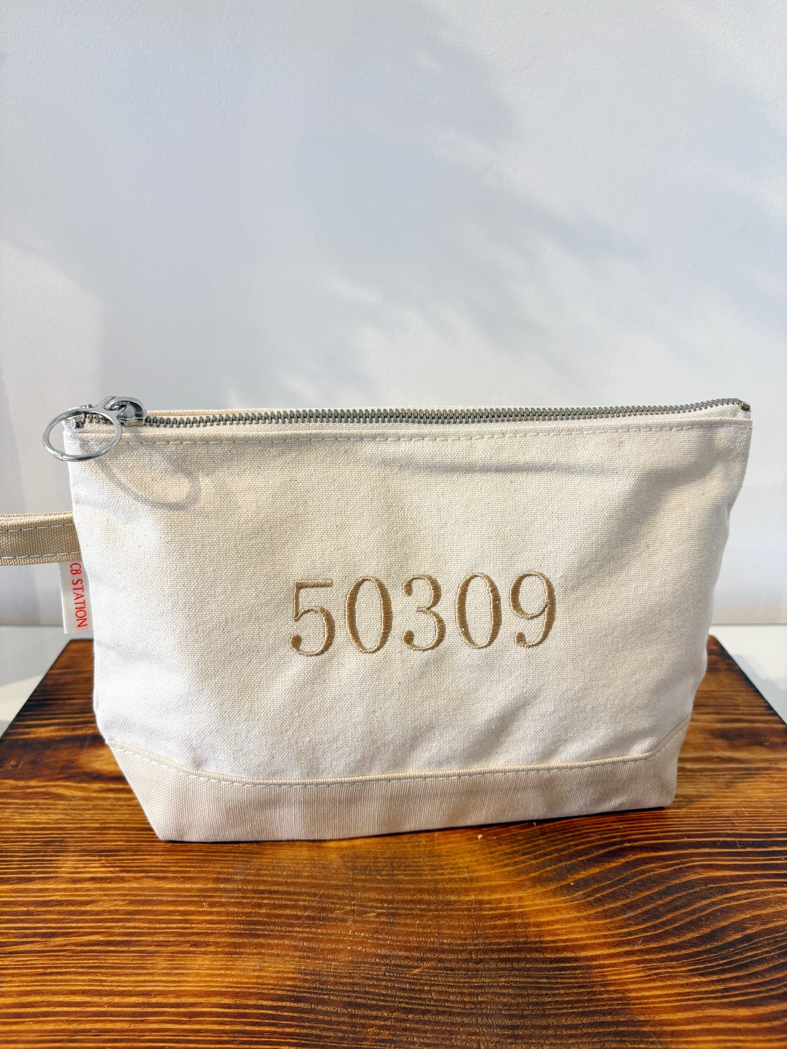 Canvas Makeup Bag