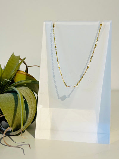 Dot Necklace {Gold}