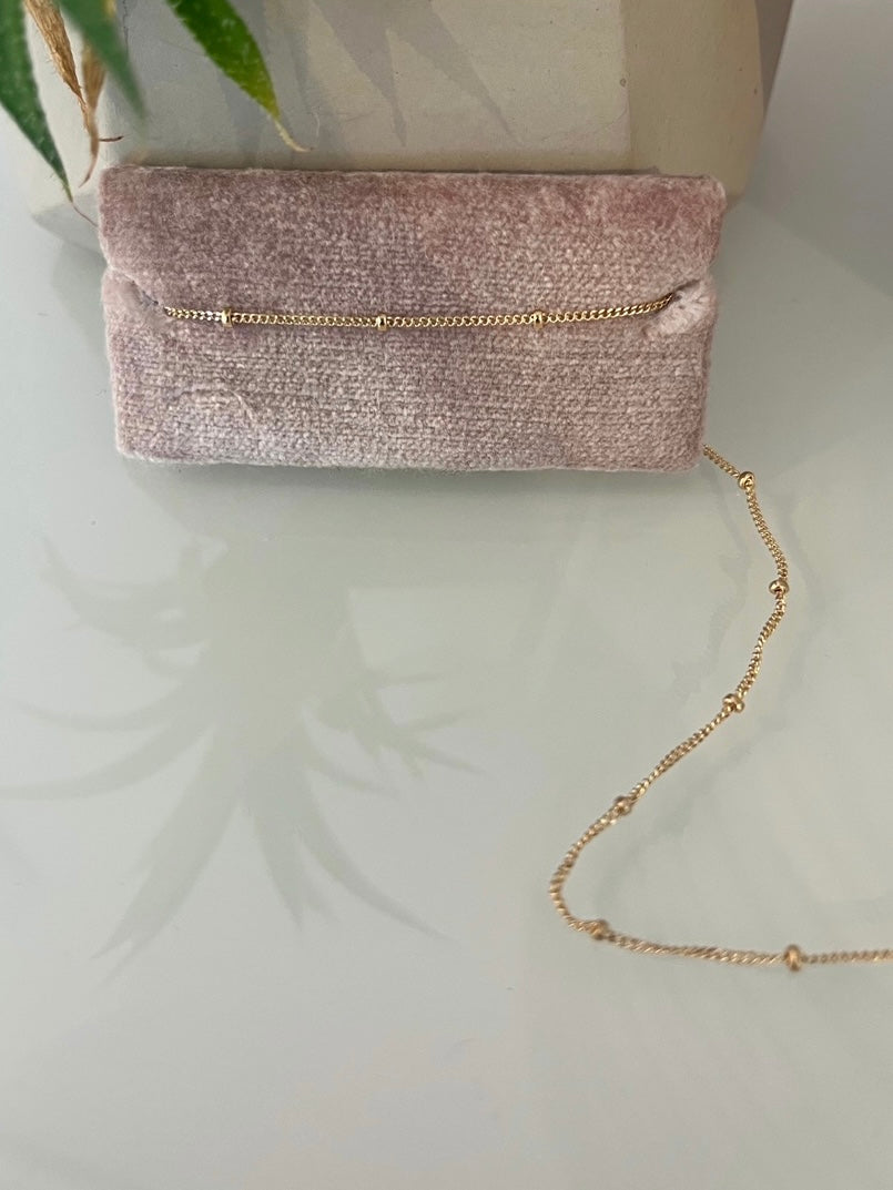 14kt Gold Flicker Bracelet {Deposit}
